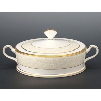 Noritake White Palace Covered Vegetable Bowl Noritake White Palace Covered Vegetable Bowl