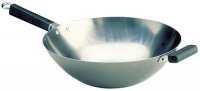 Joyce Chen 22-0060, Pro Chef 14-Inch Flat Bottom Wok uncoated Carbon Steel Joyce Chen 22-0060, Pro Chef 14-Inch Flat Bottom Wok uncoated Carbon Steel