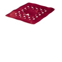 Rubbermaid 2993ARRED Small Sink Mat, Red
