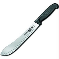 Victorinox Granton Edge 10 Butcher Knife w/ Fibrox Handle Victorinox Granton Edge 10 Butcher Knife w/ Fibrox Handle