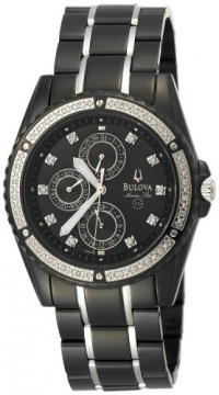 Bulova Men's 98E003 Marine Star Diamond Accented Watch