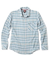 Soft plaid shirt by Quiksilver. Soft plaid shirt by Quiksilver.