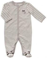Carter's Raccoon Stripe Terry Coverall Carter's Raccoon Stripe Terry Coverall