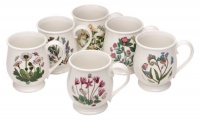 Portmeirion Botanic Garden Bristol Mug, Set of 6 Portmeirion Botanic Garden Bristol Mug, Set of 6