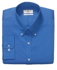 You never can have too many. Stock up on updated essentials with this solid dress shirt from Club Room. You never can have too many. Stock up on updated essentials with this solid dress shirt from Club Room.