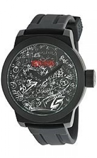 Kenneth Cole REACTION Men's RK1249 Street Collection Black Dial Analog Graphic Dial Watch Kenneth Cole REACTION Men's RK1249 Street Collection Black Dial Analog Graphic Dial Watch