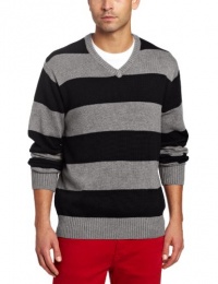 Spring+Mercer Men's Rugby V-Neck Sweater Spring+Mercer Men's Rugby V-Neck Sweater