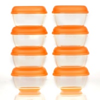 Vital Baby Press 'n' Pop Mini Freezer Pots, Orange, 1 Ounce, 8 Pack Vital Baby Press 'n' Pop Mini Freezer Pots, Orange, 1 Ounce, 8 Pack