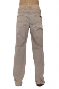 Men's 7 For All Mankind Standard Straight Leg Jean in Beige Men's 7 For All Mankind Standard Straight Leg Jean in Beige