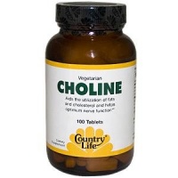 Country Life Choline 650 Mg, 100-Count Country Life Choline 650 Mg, 100-Count