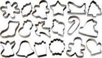 Wilton 2308-1132 Metal Cookie Cutter Set of 18 Wilton 2308-1132 Metal Cookie Cutter Set of 18