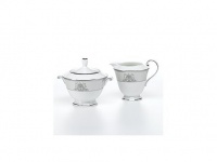 Mikasa Floral Elegance Covered Sugar Bowl Mikasa Floral Elegance Covered Sugar Bowl