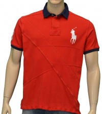 Polo Ralph Lauren Men's Big Pony Big & Tall Shirt Red Polo Ralph Lauren Men's Big Pony Big & Tall Shirt Red