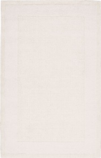 Nourison Westport Solid Ivory 5.0-Feet by 8.0-Feet 100% Wool Room Size Rug Nourison Westport Solid Ivory 5.0-Feet by 8.0-Feet 100% Wool Room Size Rug