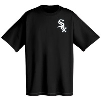 Chicago White Sox Official Wordmark Short Sleeve T-Shirt, Black Chicago White Sox Official Wordmark Short Sleeve T-Shirt, Black