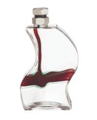 Kosta Boda presents the next wave of modern glass design in beautiful full-lead crystal. Decanter stands 7 7/8 tall.