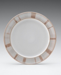 A lovely cocoa palette highlighted by warm amber tones lends this Denby dinnerware and dishes collection a more elegant earthiness. Coordinate solid Truffle and striped Truffle Layers dinner plates for flattering tabletop contrast. A lovely cocoa palette highlighted by warm amber tones lends this Denby dinnerware and dishes collection a more elegant earthiness. Coordinate solid Truffle and striped Truffle Layers dinner plates for flattering tabletop contrast.