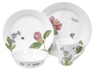 Corelle Impressions 16-Piece Dinnerware Set Camellia Corelle Impressions 16-Piece Dinnerware Set Camellia