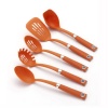 Rachael Ray Tools 5-Piece Soft-Grip Tool Set, Orange