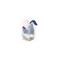 Pop and Fold Laundry Bag in Blue and White Assorted Pop and Fold Laundry Bag in Blue and White Assorted
