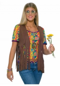 Hippie Vest Adult Costume Hippie Vest Adult Costume