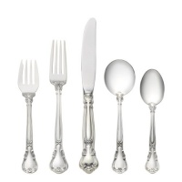 Gorham Chantilly 66-Piece Place Set with Cream Soup Spoon, Service for 12 Gorham Chantilly 66-Piece Place Set with Cream Soup Spoon, Service for 12