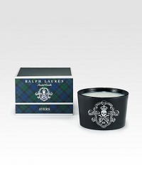 Encased in a glass holder adorned with a whimsical skull-and-crossbones crest, the Ayers candle is scented with a fragrant blend of Valencia orange, clove, cinnamon bark and red amber. GlassSoy blend wax22 oz.Made in USA Encased in a glass holder adorned with a whimsical skull-and-crossbones crest, the Ayers candle is scented with a fragrant blend of Valencia orange, clove, cinnamon bark and red amber. GlassSoy blend wax22 oz.Made in USA