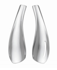 Featuring sleek curves of polished aluminum, these Dansk salad servers are perfectly suited for scooping and plating greens. (Clearance) Featuring sleek curves of polished aluminum, these Dansk salad servers are perfectly suited for scooping and plating greens. (Clearance)