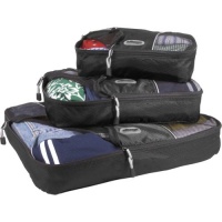 eBags Packing Cubes - 3pc Set (Black) eBags Packing Cubes - 3pc Set (Black)