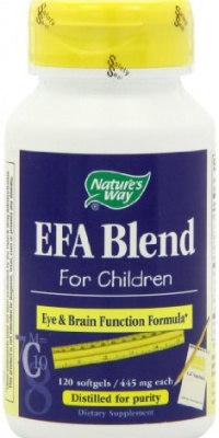 Nature's Way EFA Blend for Children, 120 Softgels