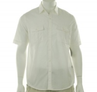 Tasso Elba White SS Button Down Shirt Tasso Elba White SS Button Down Shirt