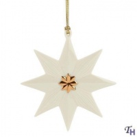 Lenox Pleated Star Ornament Lenox Pleated Star Ornament