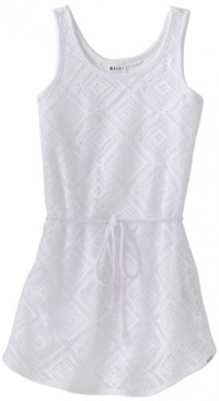 Roxy Kids Girls 7-16 All Meshed Up Dress, Sea Salt, Large Roxy Kids Girls 7-16 All Meshed Up Dress, Sea Salt, Large