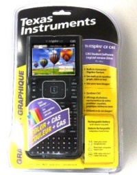 TI NSPIRE CX CAS GRAPHING CALCULATOR WITH FULL COLOR DISPLAY