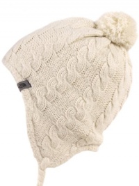 The North Face Fuzzy Earflap Hat - Women's, Moonlight Ivory/Moonlight Ivory, One Size The North Face Fuzzy Earflap Hat - Women's, Moonlight Ivory/Moonlight Ivory, One Size