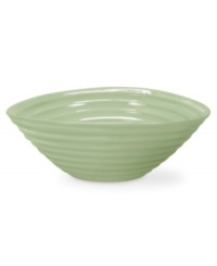 From celebrated chef and writer, Sophie Conran, comes incredibly durable dinnerware for every step of the meal, from oven to table. A ribbed texture gives this cereal bowl the charming look of traditional hand thrown pottery. From celebrated chef and writer, Sophie Conran, comes incredibly durable dinnerware for every step of the meal, from oven to table. A ribbed texture gives this cereal bowl the charming look of traditional hand thrown pottery.