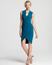 Client call or social call, this Rachel Zoe crossover dress is a premier choice for the new season. Sophisticated and cool at the same time, the figure-flattering silhouette slips on for an instant lift to your look. Client call or social call, this Rachel Zoe crossover dress is a premier choice for the new season. Sophisticated and cool at the same time, the figure-flattering silhouette slips on for an instant lift to your look.