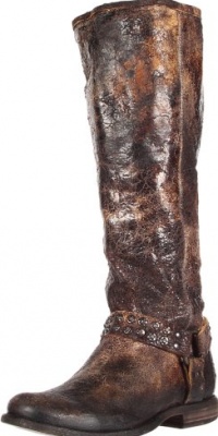 FRYE Women's Phillip Studded Harness Tall Boot FRYE Women's Phillip Studded Harness Tall Boot