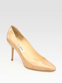 From the 24:7 Collection. This patent leather staple defines elegance.Self-covered heel, 3½ (90mm) Round toe Leather lining and sole Padded insole Made in ItalyOUR FIT MODEL RECOMMENDS ordering one size up as this style runs small. From the 24:7 Collection. This patent leather staple defines elegance.Self-covered heel, 3½ (90mm) Round toe Leather lining and sole Padded insole Made in ItalyOUR FIT MODEL RECOMMENDS ordering one size up as this style runs small.