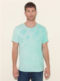 GUESS Gunnarson Jersey Washed Floral Tee GUESS Gunnarson Jersey Washed Floral Tee