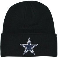 Dallas Cowboys Basic Knit Black Hat Dallas Cowboys Basic Knit Black Hat
