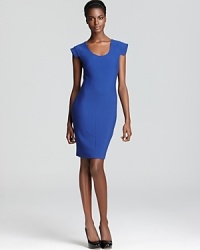 Brilliant color and the body-con silhouette of this Rodriguez dress adds striking style to date night, while shoulders pads lend structure to the sleek piece. For a dose drama, look to the exposed zipper at back, which runs full length and creates a back slit. Brilliant color and the body-con silhouette of this Rodriguez dress adds striking style to date night, while shoulders pads lend structure to the sleek piece. For a dose drama, look to the exposed zipper at back, which runs full length and creates a back slit.