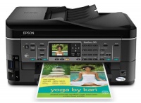 Epson WorkForce 545 Wireless All-in-One Color Inkjet Printer, Copier, Scanner, Fax, iOS/Tablet/Smartphone/AirPrint Compatible (C11CB88201) Epson WorkForce 545 Wireless All-in-One Color Inkjet Printer, Copier, Scanner, Fax, iOS/Tablet/Smartphone/AirPrint Compatible (C11CB88201)