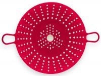 Chef'n Sleekstor VeggiSteam 8-1/2-Inch Silicone Steamer, Cherry Chef'n Sleekstor VeggiSteam 8-1/2-Inch Silicone Steamer, Cherry