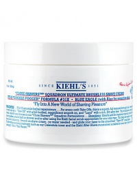 Close Shavers Squadron Ultimate Brushless Shave Cream. This rich, moisturizing cream preparation provides an extra close shave and leaves skin soft and smooth. Blue Eagle provides soothing and moisturizing benefits from extra aloe and chamomile formulation. This is especially suitable for drier skin types or skin prone to redness or irritation. Close Shavers Squadron Ultimate Brushless Shave Cream. This rich, moisturizing cream preparation provides an extra close shave and leaves skin soft and smooth. Blue Eagle provides soothing and moisturizing benefits from extra aloe and chamomile formulation. This is especially suitable for drier skin types or skin prone to redness or irritation.