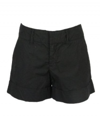 Billy Blues womens wide cuffed flat front chino shorts Billy Blues womens wide cuffed flat front chino shorts
