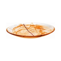 Kosta Boda Contrast Dish, Orange Kosta Boda Contrast Dish, Orange
