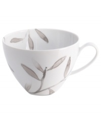 Make your peace. A serene watercolor spans white Limoges porcelain in the Olive Branch breakfast cup, epitomizing the meticulous detail and natural allure of designer Michael Aram. Make your peace. A serene watercolor spans white Limoges porcelain in the Olive Branch breakfast cup, epitomizing the meticulous detail and natural allure of designer Michael Aram.