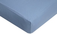 American Baby Company 100% Cotton Flannel fitted Crib Sheet, Blue American Baby Company 100% Cotton Flannel fitted Crib Sheet, Blue