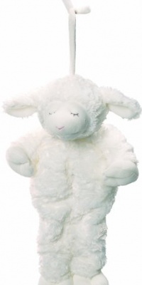 Gund Baby Winky Lamb Pullstring Musical Toy, White Gund Baby Winky Lamb Pullstring Musical Toy, White